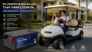 Pin LiFePO4 Xe Điện Du Lịch 73.6V 314Ah L72314-DL