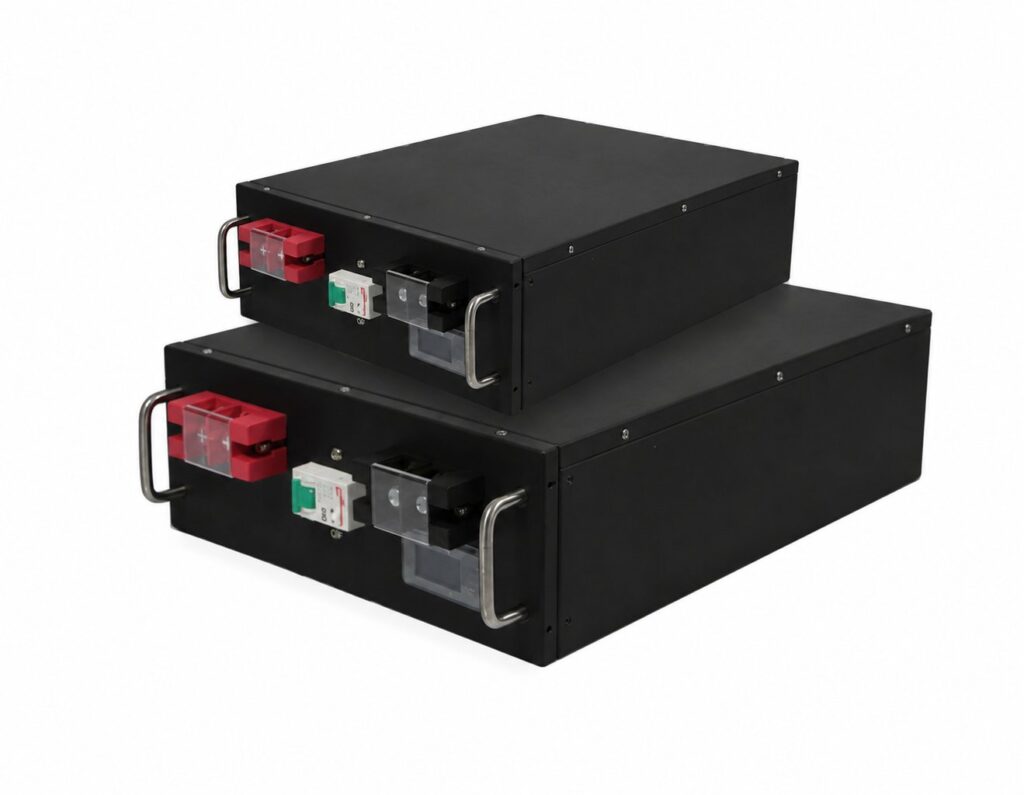 Pin Lithium lưu trữ NLMT 51.2V, 100Ah, công suất 5.12kWh, lắp tủ rack
