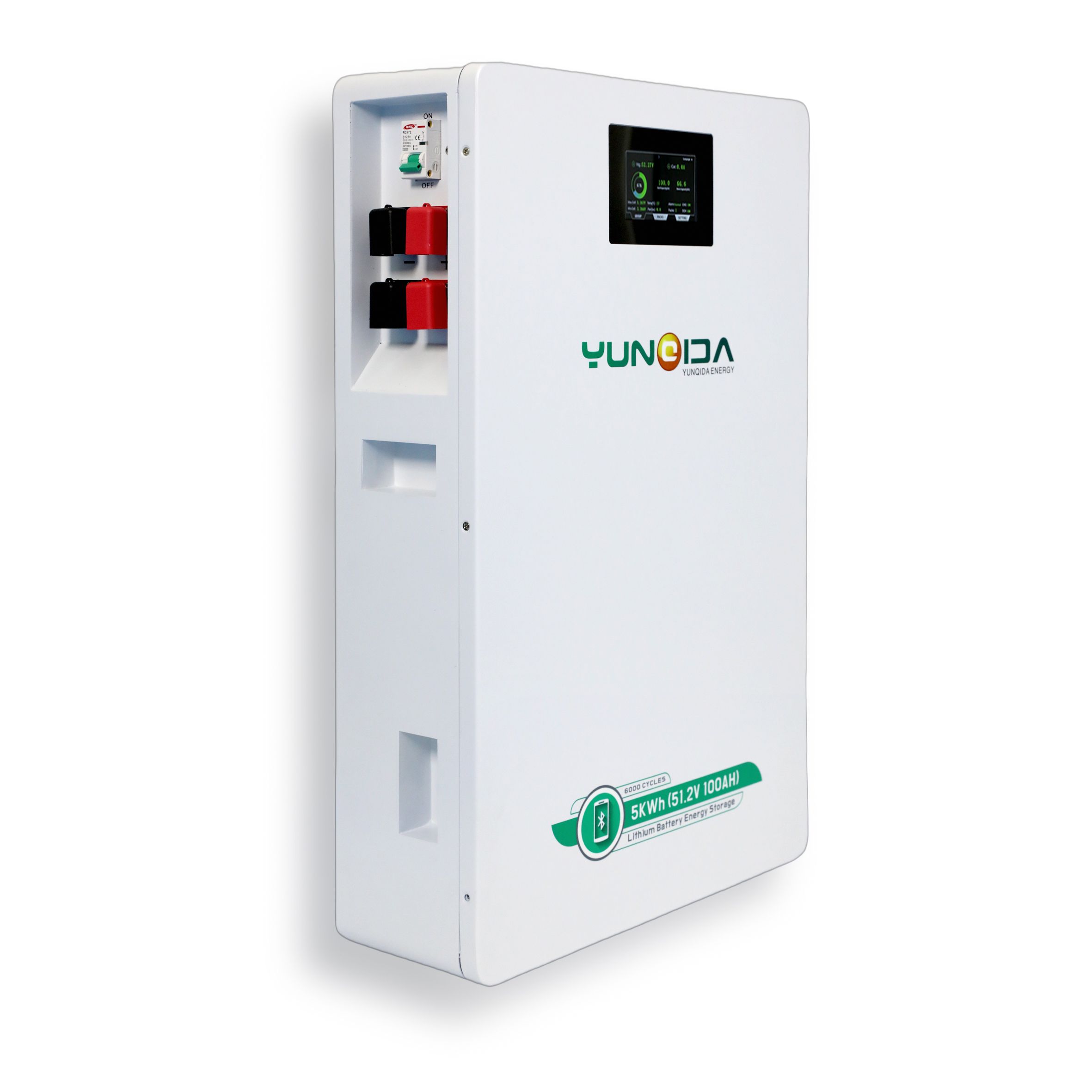 Pin Lithium Lưu Trữ Năng Lượng Mặt Trời YUNQIDA ENERGY 51.2V