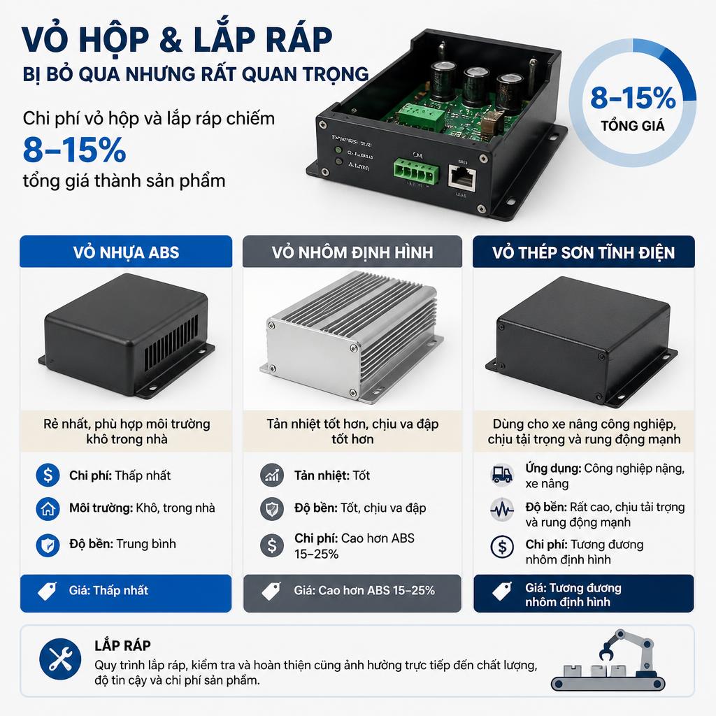Vật liệu vỏ hộp ảnh hưởng lớn đến giá pin lithium